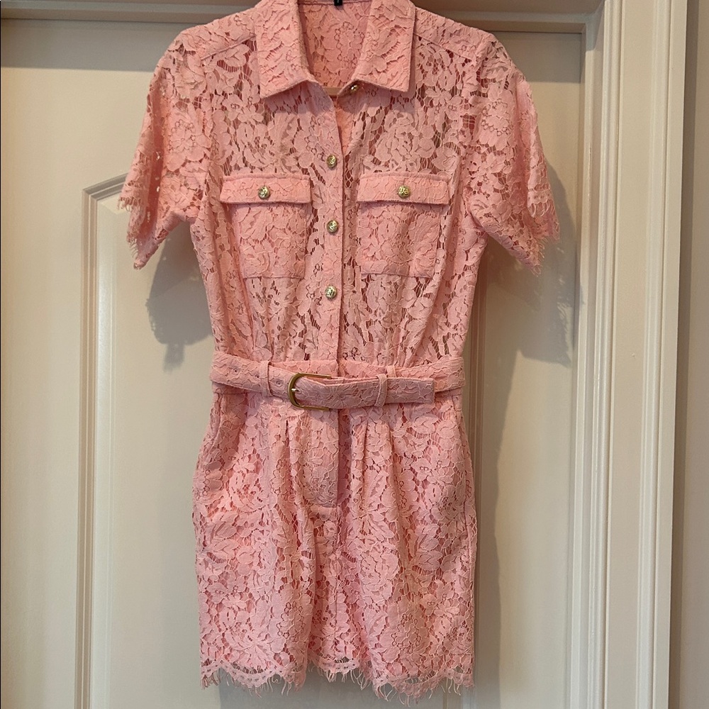 Generation Love Pink Lace Dress - Picture 4 of 5